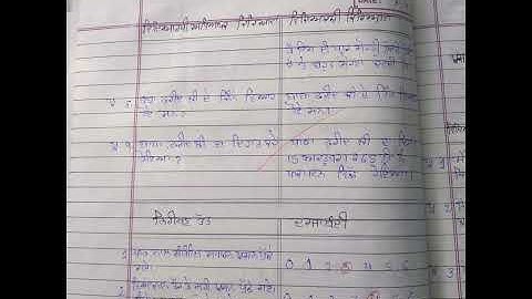 Micro teaching skills of punjabi | Skill of Questionary 3 for Punjabi #bed #shorts #youtubeshorts