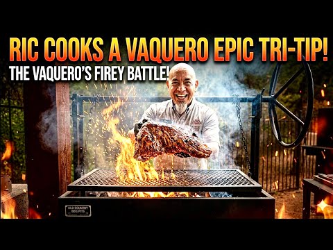 🔥 EPIC TRI-TIP on the Santa Maria Grill! 🔥
