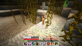 Harmless Plays Minecraft Spellbound Caves ep 18 - Grove of the Dark Willows (Lime and Yellow Wool)