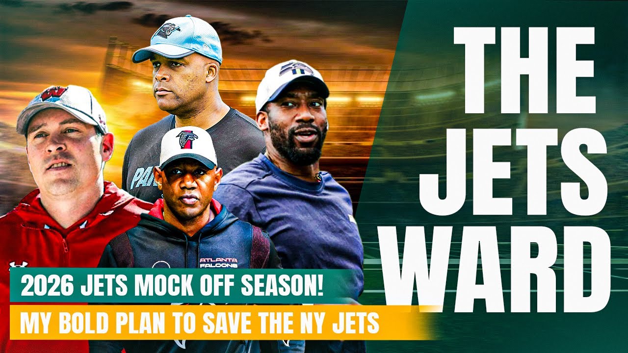 2026 Jets Mock Off Season!  My Bold Plan to Save the NY Jets!