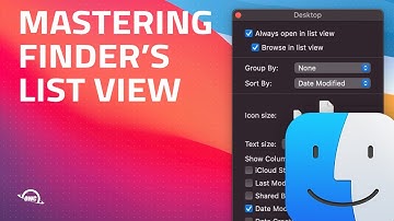 MacOS Tutorial - List View in the Finder