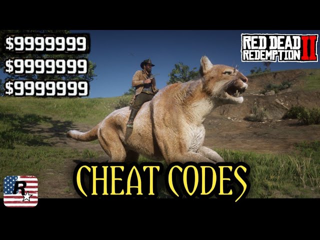 RDR2 Cheat Codes//Trapaças - Parte 1/3