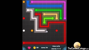 Flow Game Level - 730 [11x11] Mania Connect the Dots