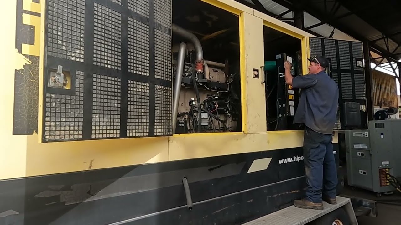Load Bank Testing a 369kW Hipower diesel Generator | 31-Point Inspection | Generator Source