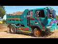 Mobil Truck | Bulldozer Loading Truck | รถบรรทุก | Dump Truck | truk jungkit | Komatsu | ダンプトラック