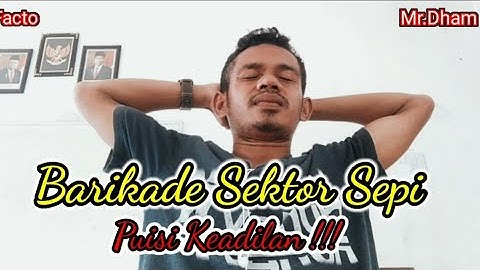 Barikade Sektor Sepi || D