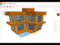 Tinkercad dersleri  62 ders  modern ev modern house tasarm