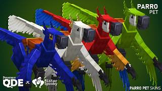 Parro Pet Skins (MythicMobs, ModelEngine, Mcpets)