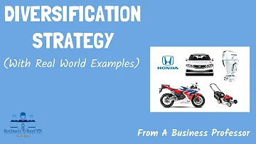 Diversification Strategy (With Real World Examples) | From A Business Professor