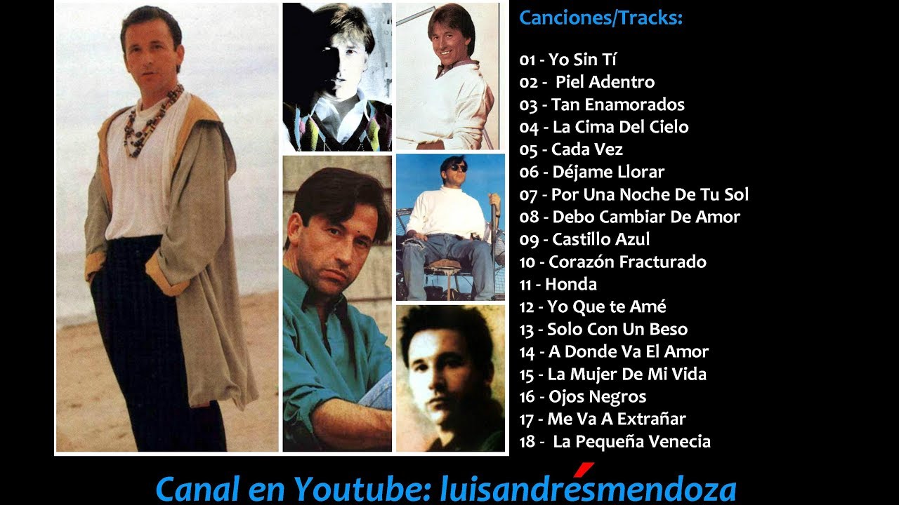 Ricardo Montaner Sus Primeros Exitos Vol 1 Recopilacion Youtube
