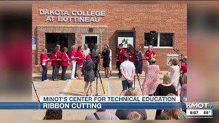 Ribbon cutting for Minot’s Center for Technical Education