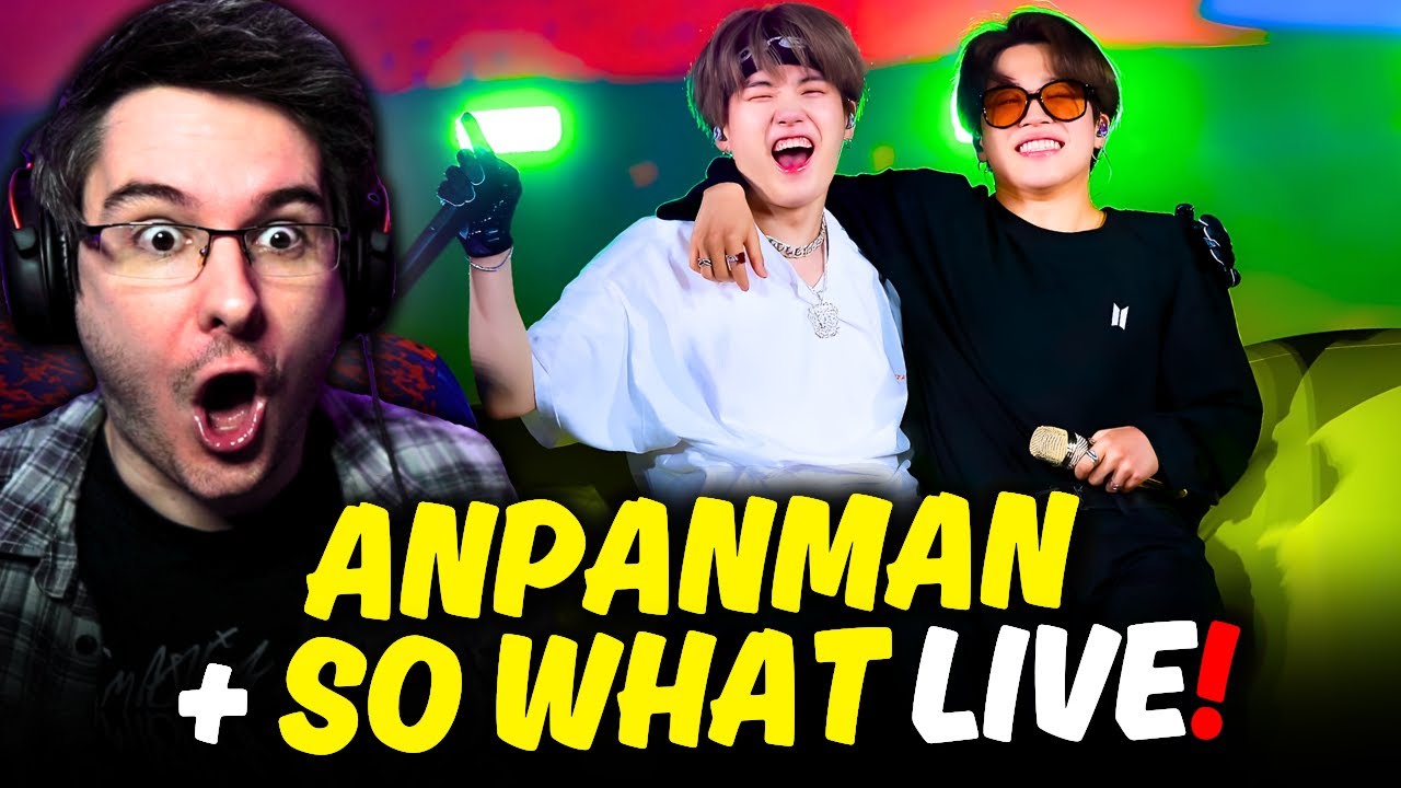 MY FIRST REACTION TO BTS 'ANPANMAN + SO WHAT' (LIVE) | BTS REACTION