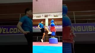 Taekwondo double slap kick🔥💪 #shortvideo #taekwondo #tkdkick