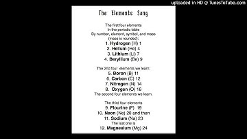 CC Cycle 3 Weeks 16-18 Science Elements Song