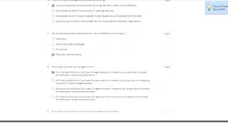 Coursera |managing project risks and changes | final exam quiz answers