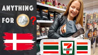 1 EURO - WHAT TO BUY IN 7-11 IN DENMARK ❓    [EUROTRIP] 2023