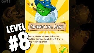 Angry Birds Epic Cave 1 Shaking Hall Level 8 Walkthrough screenshot 2