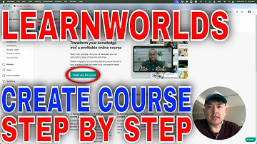 ✅ Hoe maak je een cursus in LearnWorlds🔴