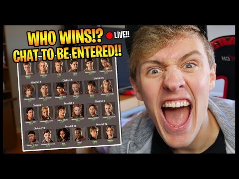 PUTTING VIEWERS IN THE HUNGER GAMES LIVE!! | COME CHAT TO BE PUT IN... - PUTTING VIEWERS IN THE HUNGER GAMES LIVE!! | COME CHAT TO BE PUT IN...