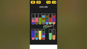 【Water Sort Puzzle】 Level 2103