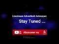 Find us on youtube streaming adventkerk antwerpen