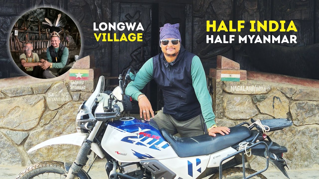India’s Last Village LONGWA | Head Hunters, Guns & Myanmar Border on Bike
