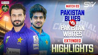 Full Match Highlights | Pakistan Blues vs Pakistan Whites | M 3 | National Champions Cup 2026 | NA1T screenshot 5