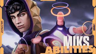 VALORANT NEW AGENT MIKS' ALL ABILITIES EXPLAINED