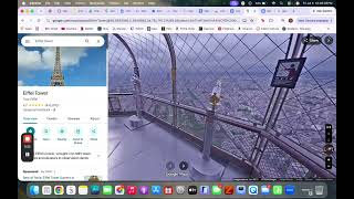 Explore the Eiffel Tower on Google Maps screenshot 3