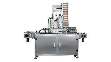 2 Head Glass Bottle Capping Machine, Glass Jar Screw Capping Machine, Servo Screw Capper