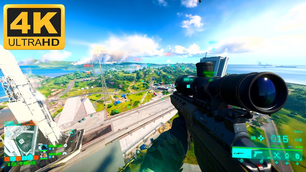 4K Battlefield 2042 BETA Gameplay (PS5) Battlefield 2042 Sniper ...