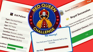 HOW TO COMPLETE THE RED QUEEN CHALLENGE | owning a royal haunted estate || Bitlife screenshot 4