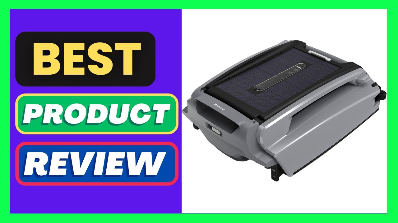 Betta SE Plus - Solar-Powered Robotic Pool Skimmer with 24/7