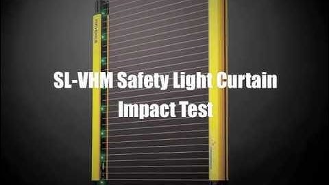 Safety Light Curtain Steel Plate Impact Test | KEYENCE SLV-HM