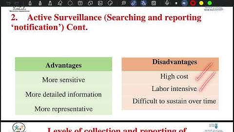 Community practical 2 - Surveillance, Elimination & Eradication