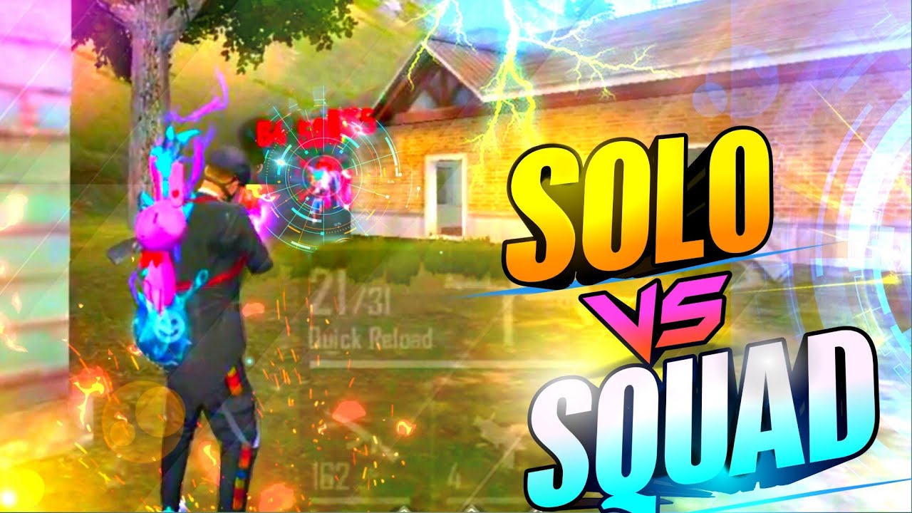 FREE FIRE 18 KILLS SOLO VS SQUAD GAMEPLAY !!!!😯🎮 - YouTube