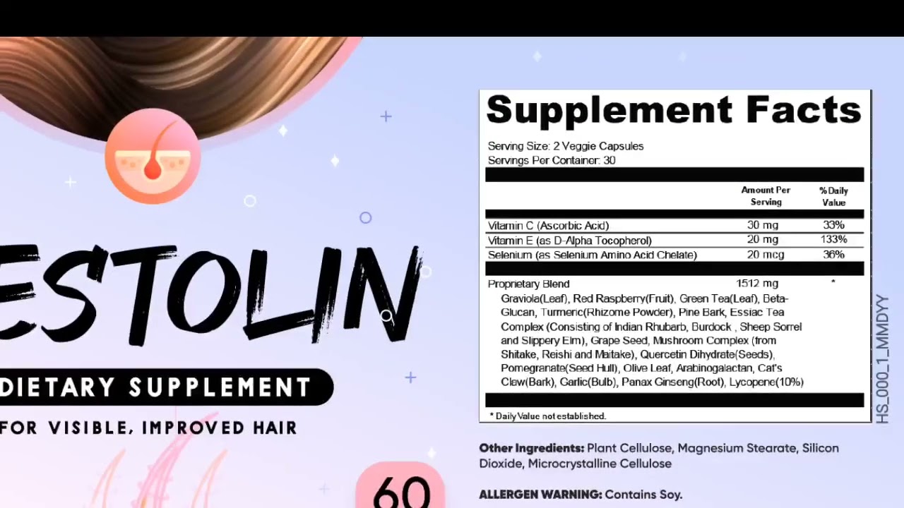 RESTOLIN HAIR SUPPLEMENT 2022