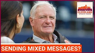Is Cleveland Browns' owner Jimmy Haslam sending mixed messages to the fans