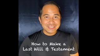 DIY: How to Make a Last Will & Testament Without Seeing a Lawyer