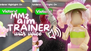 I Tried Playing The Mm2 Aim Trainer