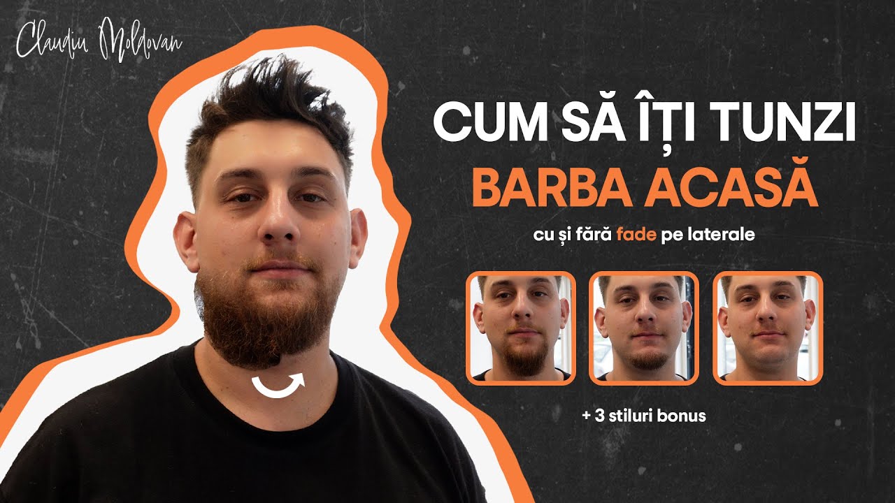 Cum Să Îți Tunzi Barba Acasă - TUTORIAL SIMPLU
