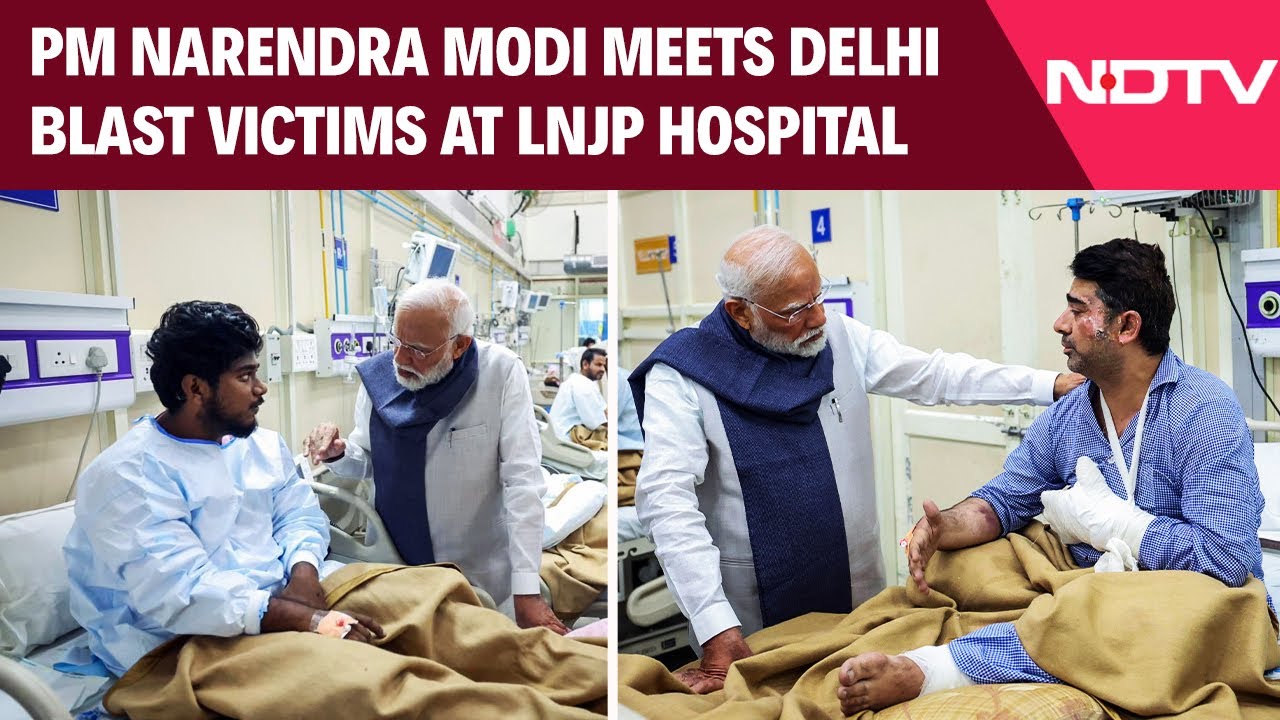 Delhi Bomb Blast | PM Modi Meets Delhi Blast Victims At Hospital After Returning From Bhutan