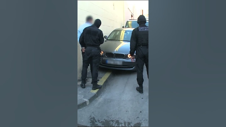 Interpellation musclée d'un narcotrafiquant