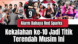 A 10-game losing streak is a stark contrast to last season's 13-game winning streak.