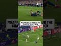 Mbappé was left STUNNED by the no-call on this challenge inside the box
