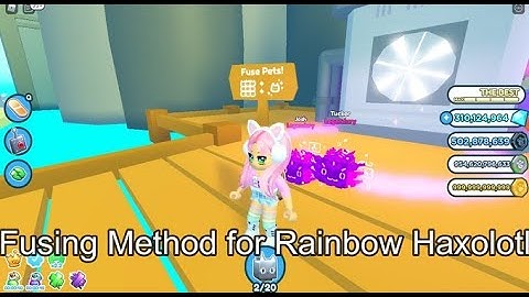 💎Best fusing method for Rainbow Haxolotl💎[Extra fuse methods & includes exclusive eggs hatch]