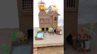 Amazing Tiny Mud Clay Home 🏠 || #homedesign #design #miniature