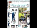 Vive Health Series T Upright Walker Bariatric Rollator
