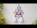 Easy Wall Hanging Using Wool & Bangles.