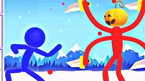 Halloween stickman hero Tower defence new Android gameplay